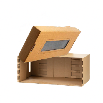 Vented cardboard nuc box