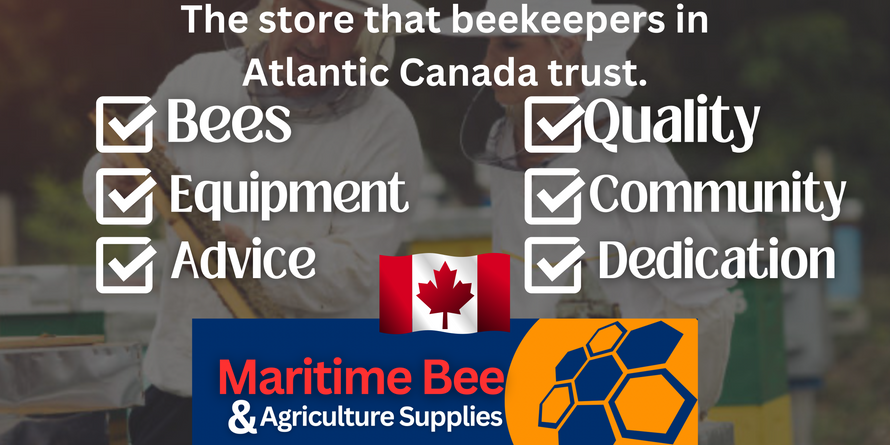 Welcome to Maritime Bee. Atlantic Canada’s source for premium and quality beekeeping supplies.