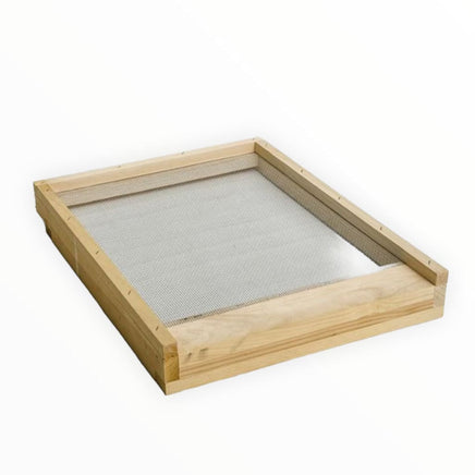 screened bottom board beehive equipment