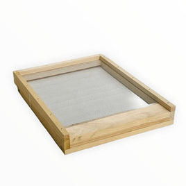 screened bottom board beehive equipment