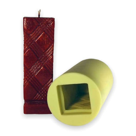 Textured Pillar Candle Mold